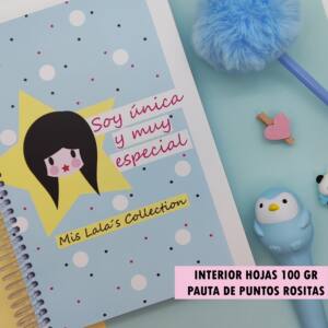 LIBRETA A5 LALA ESPECIAL BLUE