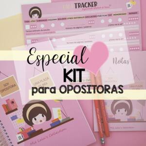 KIT PARA OPOSITORAS