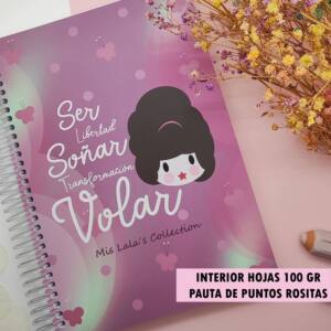 LIBRETA A5 LALA MARIPOSA
