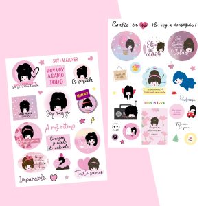 PACK 50 PEGATINAS