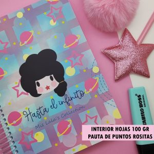 LIBRETA A5 LALA SPACE LOVE
